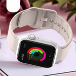 Silikon-Uhrenarmband für Apple Watch Series, 7 45mm / 6&SE&5&4 44mm / 3&2&1 42mm