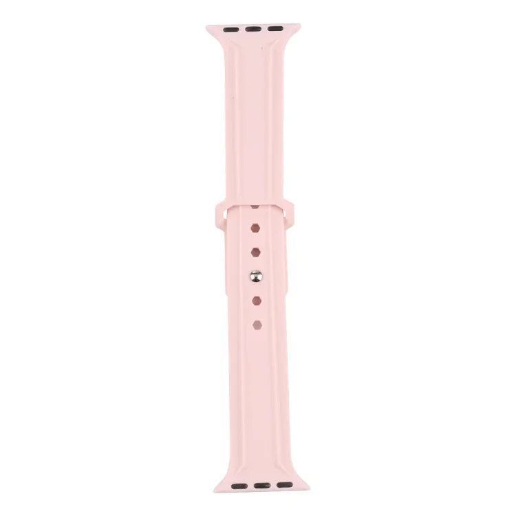 King Kong Silicone Watchband For Apple Watch Series, 7 41mm / 6&SE&5&4 40mm / 3&2&1 38mm, 7 45mm / 6&SE&5&4 44mm / 3&2&1 42mm