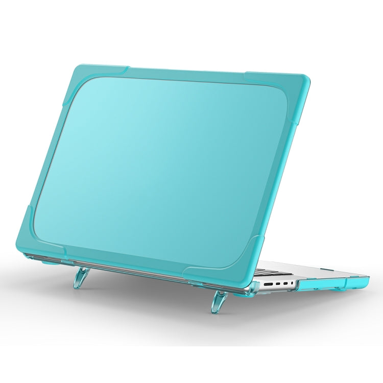 TPU + PC Zweifarbige Laptop Schutzhülle, für MacBook Pro 14,2 Zoll A2442 2021