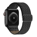 Nylonarmband mit W-Textur für Apple Watch Series 7 (41 mm), 6, SE, 5 und 4 (40 mm), 3, 2 und 1 (38 mm) und 7 (45 mm), 6, SE, 5 und 4 (44 mm) sowie 3, 2 und 1 (42 mm).