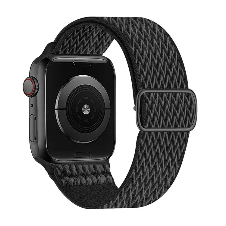 Nylonarmband mit W-Textur für Apple Watch Series 7 (41 mm), 6, SE, 5 und 4 (40 mm), 3, 2 und 1 (38 mm) und 7 (45 mm), 6, SE, 5 und 4 (44 mm) sowie 3, 2 und 1 (42 mm).