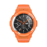 Sport-Silikonarmband aus Carbonfaser, passend für Samsung Galaxy Watch4 Classic 42 mm