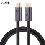 20Gbps USB 3.2 USB-C / Typ-C männlich zu USB-C / Typ-C männlich geflochtenes Datenkabel, 0,5m, 1m, 1,5m, 2m, 3m