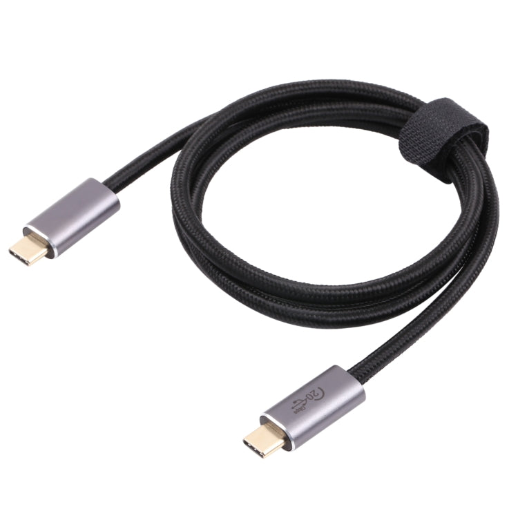 20Gbps USB 3.2 USB-C / Typ-C männlich zu USB-C / Typ-C männlich geflochtenes Datenkabel, 0,5m, 1m, 1,5m, 2m, 3m