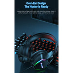 awei GM-1 Gaming-Headset mit Mikrofon, Umgebungslicht, USB + 3,5 mm, GM-1