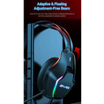 awei GM-1 Gaming-Headset mit Mikrofon, Umgebungslicht, USB + 3,5 mm, GM-1