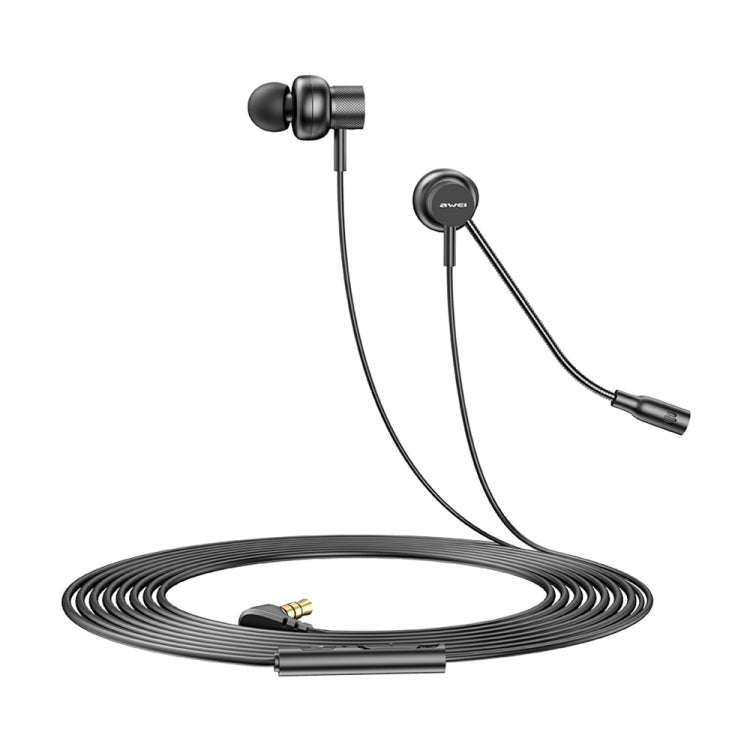 awei ES-180i In-Ear E-Sport Kabelgebundener Ohrhörer mit Mikrofon, ES-180i