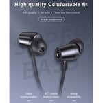awei L1 Stereo Surround In-Ear Kabelgebundener Ohrhörer, L1(Schwarz), L1(Grau)
