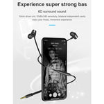 awei L1 Stereo Surround In-Ear Kabelgebundener Ohrhörer, L1(Schwarz), L1(Grau)