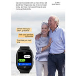 D300 Smartwatch mit 1,54-Zoll-IPS-Bildschirm, unterstützt Tracking und Positionsbestimmung sowie Videoanrufe und verfügt über eine Körpertemperaturanzeige.