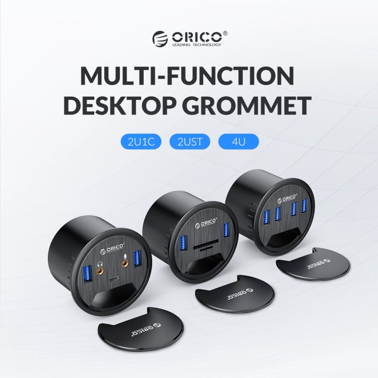 ORICO DESK-4U-BK 4 USB3.0 Port Multifunktions-Desktop-Hub