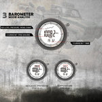 NORTH EDGE APACHE-46 Wasserdichte Multifunktions-Digital-Smart-Sportuhr für Herren, Nylonarmband
