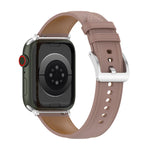 Genuine Leather Watchband, Size: Free Size For Apple Watch Series 7 45mm / 6&SE&5&4 44mm / 3&2&1 42mm, Size: Free Size For Apple Watch Ultra 49mm / Series 8&7 45mm / SE 2&6&SE&5&4 44mm / 3&2&1 42mm