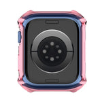 Rhombus Belt Drill + Tempered Film Integrated Case, For Apple Watch Series 9 / 8 / 7 41mm, For Apple Watch Series 9 / 8 / 7 45mm