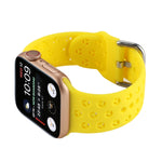 Ausgehöhltes Silikon-Uhrenarmband Für Apple Watch Series, 7 41mm / 6&SE&5&4 40mm / 3&2&1 38mm, 7 45mm / 6&SE&5&4 44mm / 3&2&1 42mm