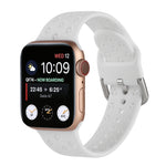 Ausgehöhltes Silikon-Uhrenarmband Für Apple Watch Series, 7 41mm / 6&SE&5&4 40mm / 3&2&1 38mm, 7 45mm / 6&SE&5&4 44mm / 3&2&1 42mm