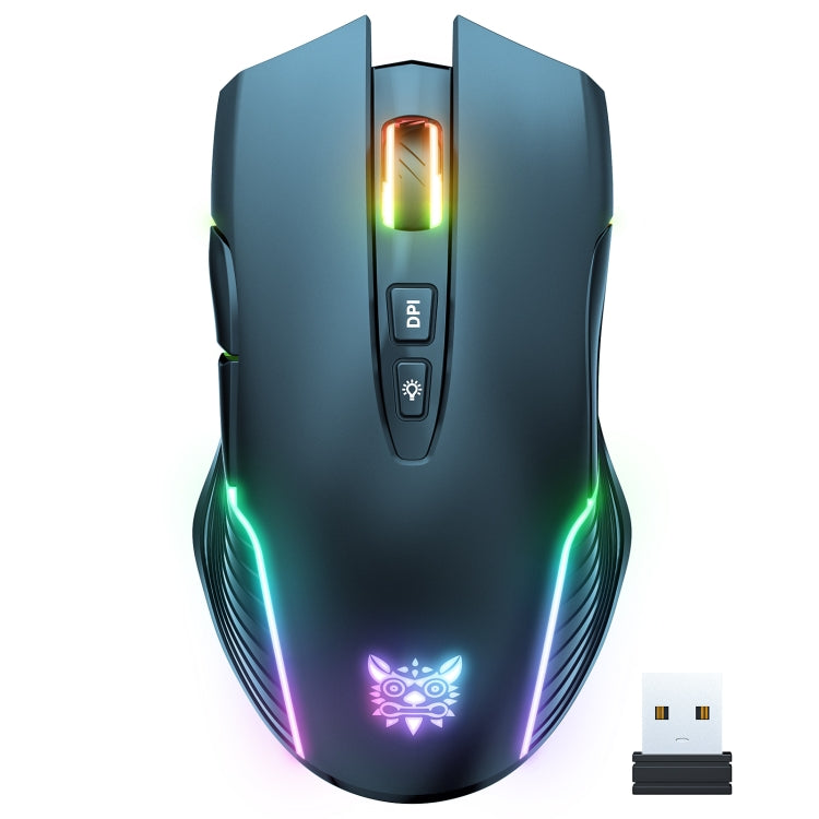 ONIKUMA CW905 2.4G RGB Lighting Kabellose Maus, CW905 Kabellose Maus (Schwarz), CW905 Kabellose Maus (Rosa), CW905 Kabellose Maus (Grau-Weiß)