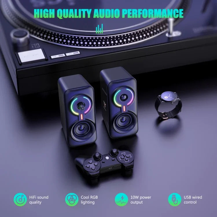 ONIKUMA L6 RGB-Beleuchtung Computer-Audio mit Bluetooth-Funktion, L6