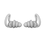 iMeBoBo A1 Shark Fin Version Nano Silicone Sleeping Noise Reduction Earplugs, Two Layer, Three Layer