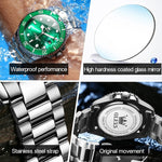OLEVS 5885 Herren Mode Wasserdichte Leuchtende Quarzuhr, EDA00268001C, EDA00268001D, EDA00268001E, EDA00268001A, EDA00268001B