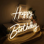 LED Deko-Neonlampe „Happy Birthday Party“