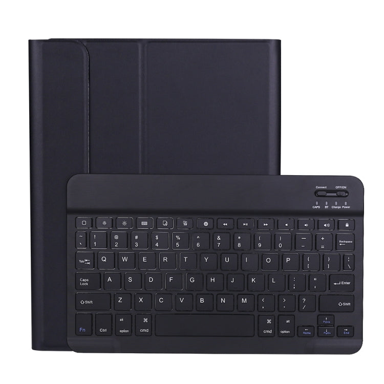 A11B Lammleder-Textur ultradünne Bluetooth Tastatur Lederhülle mit Stifthalter, A11B, Für iPad Air 2022 / Air 2020 10.9