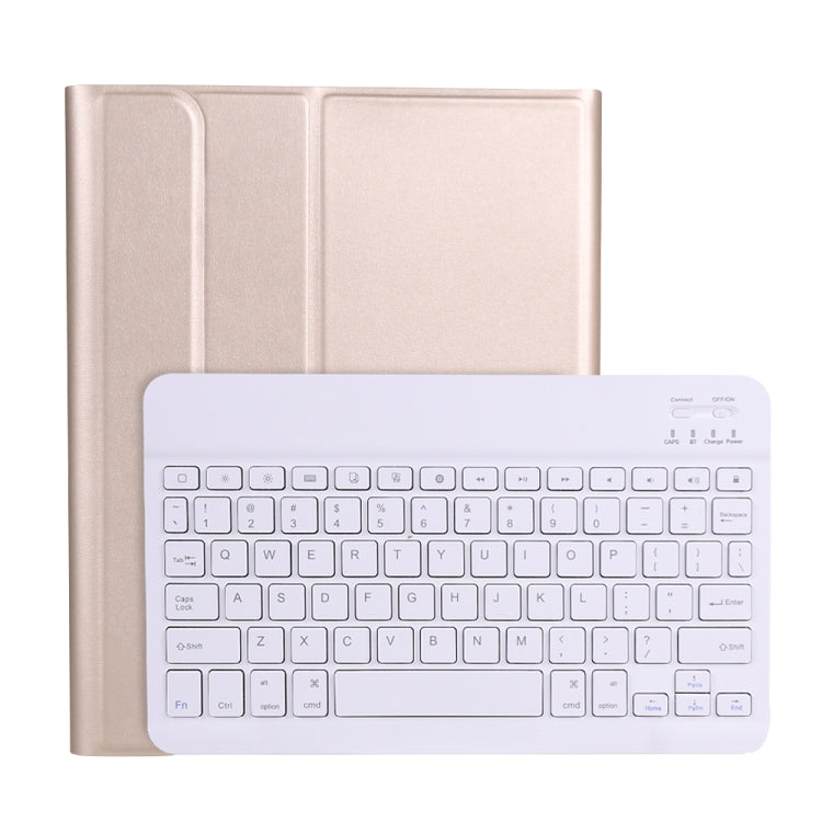 A11B Lammleder-Textur ultradünne Bluetooth Tastatur Lederhülle mit Stifthalter, A11B, Für iPad Air 2022 / Air 2020 10.9