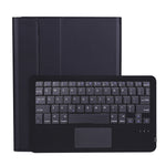A11B-A Lammleder-Textur ultradünne Bluetooth Tastatur Lederhülle mit Stifthalter & Touchpad, A11B-A