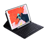 C-098B Candy Color Skin Feel Texture Bluetooth Tastatur Lederhülle mit Stifthalter, C-098B