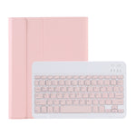 C-098B Candy Color Skin Feel Texture Bluetooth Tastatur Lederhülle mit Stifthalter, C-098B