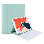 T098B Candy Color Skin Feel Texture Bluetooth Tastatur Lederhülle mit Stifthalter, T098B, für iPad Air 11 2024 / 2025 / Air 4 10.9 2020 / Air 5 10.9 2022