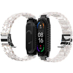 Stainless Steel Watchband, For Huawei Band 6 / Honor Band 6, For Xiaomi Mi Band 6 / 5, For Xiaomi Mi Band 4 / 3