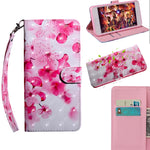 3D Painting Pattern Coloured Drawing Leather Phone Case, For iPhone 13 Pro Max, For iPhone 13 Pro, For iPhone 13, For iPhone 13 mini