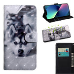 3D Painting Pattern Coloured Drawing Leather Phone Case, For iPhone 13 Pro Max, For iPhone 13 Pro, For iPhone 13, For iPhone 13 mini
