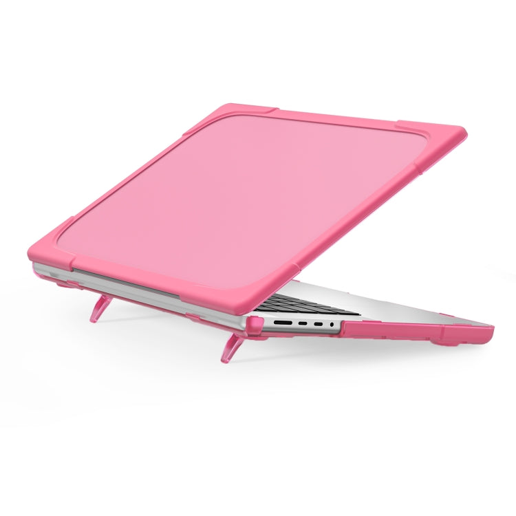 TPU + PC Zweifarbige Stoßfeste Laptop Schutzhülle, für MacBook Pro 16,2 Zoll A2485 2021