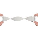 Armband aus Polyester-Nylon für Apple Watch Series 7 (41 mm), 6, SE, 5 und 4 (40 mm), 3, 2 und 1 (38 mm) und 7 (45 mm), 6, SE, 5 und 4 (44 mm) sowie 3, 2 und 1 (42 mm)