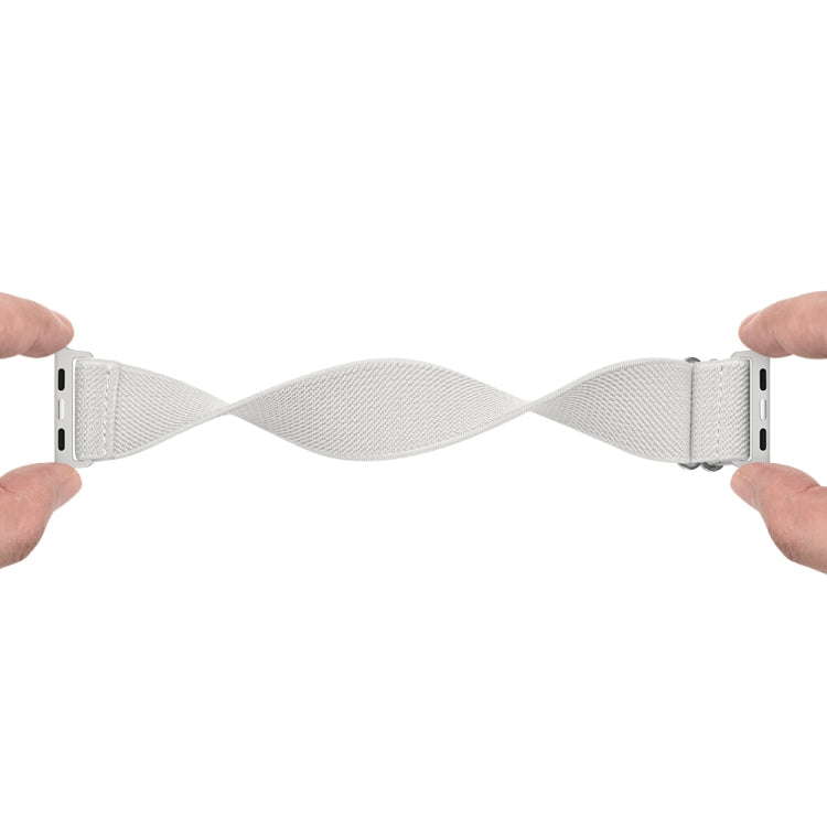 Armband aus Polyester-Nylon für Apple Watch Series 7 (41 mm), 6, SE, 5 und 4 (40 mm), 3, 2 und 1 (38 mm) und 7 (45 mm), 6, SE, 5 und 4 (44 mm) sowie 3, 2 und 1 (42 mm)