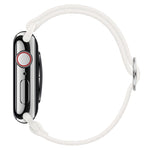 Armband aus Polyester-Nylon für Apple Watch Series 7 (41 mm), 6, SE, 5 und 4 (40 mm), 3, 2 und 1 (38 mm) und 7 (45 mm), 6, SE, 5 und 4 (44 mm) sowie 3, 2 und 1 (42 mm)