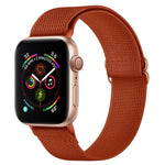 Armband aus Polyester-Nylon für Apple Watch Series 7 (41 mm), 6, SE, 5 und 4 (40 mm), 3, 2 und 1 (38 mm) und 7 (45 mm), 6, SE, 5 und 4 (44 mm) sowie 3, 2 und 1 (42 mm)