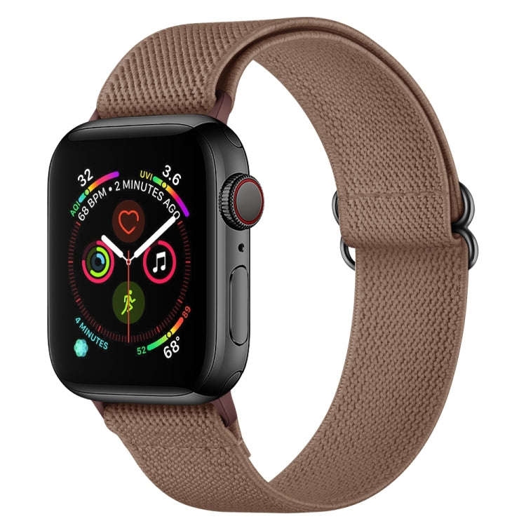 Armband aus Polyester-Nylon für Apple Watch Series 7 (41 mm), 6, SE, 5 und 4 (40 mm), 3, 2 und 1 (38 mm) und 7 (45 mm), 6, SE, 5 und 4 (44 mm) sowie 3, 2 und 1 (42 mm)