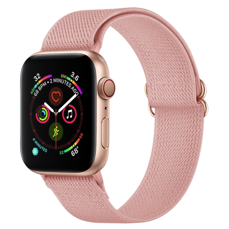 Armband aus Polyester-Nylon für Apple Watch Series 7 (41 mm), 6, SE, 5 und 4 (40 mm), 3, 2 und 1 (38 mm) und 7 (45 mm), 6, SE, 5 und 4 (44 mm) sowie 3, 2 und 1 (42 mm)