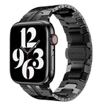 Edelstahlarmband für Apple Watch Series 7 (41 mm), 6, SE, 5 und 4 (40 mm), 3, 2 und 1 (38 mm), 7 (45 mm), 6, SE, 5 und 4 (44 mm) sowie 3, 2 und 1 (42 mm)