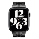 Edelstahlarmband für Apple Watch Series 7 (41 mm), 6, SE, 5 und 4 (40 mm), 3, 2 und 1 (38 mm), 7 (45 mm), 6, SE, 5 und 4 (44 mm) sowie 3, 2 und 1 (42 mm)
