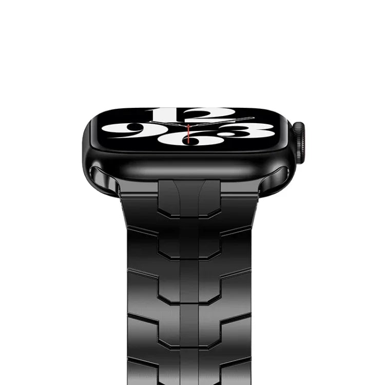 Edelstahlarmband für Apple Watch Series 7 (41 mm), 6, SE, 5 und 4 (40 mm), 3, 2 und 1 (38 mm), 7 (45 mm), 6, SE, 5 und 4 (44 mm) sowie 3, 2 und 1 (42 mm)