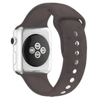 Silikonarmband mit Hundepfoten-Prägung für Apple Watch Series 7 (41 mm), 6, SE, 5, 4 (40 mm), 3, 2, 1 (38 mm) und 7 (45 mm), 6, SE, 5, 4 (44 mm) sowie 3, 2, 1 (42 mm).