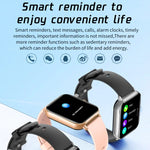 L21 Smartwatch mit 1,69 Zoll TFT-Bildschirm, unterstützt Blutdruckmessung und Schlafüberwachung