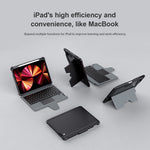 NILLKIN Bluetooth Touch Tastatur Smart Schutzhülle Tablet-Hülle, Für iPad Air 10.9 2020 / Air 4 / Air 5 / Pro 11 2020 / 2021 / 2022