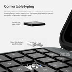 NILLKIN Bluetooth Touch Tastatur Smart Schutzhülle Tablet-Hülle, Für iPad Air 10.9 2020 / Air 4 / Air 5 / Pro 11 2020 / 2021 / 2022