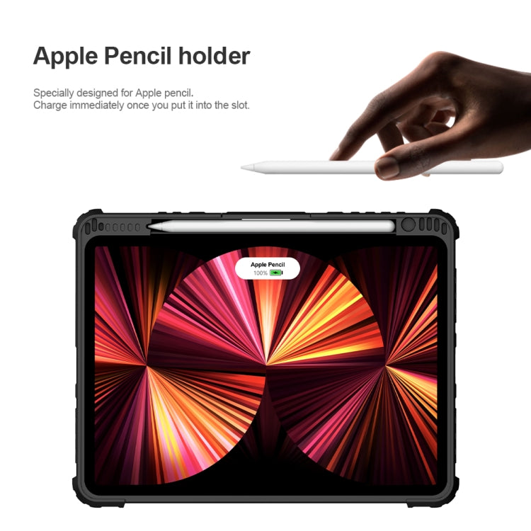 NILLKIN Bluetooth Touch Tastatur Smart Schutzhülle Tablet-Hülle, Für iPad Air 10.9 2020 / Air 4 / Air 5 / Pro 11 2020 / 2021 / 2022