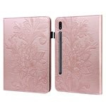 Lace Flower Embossing Pattern Leather Tablet Case, For Samsung Galaxy Tab A8 10.5 2021, For Samsung Galaxy Tab S8